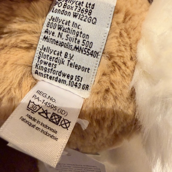 Bashful Patchwork Brown Bunny - RETIRED - Picture 7 of 9